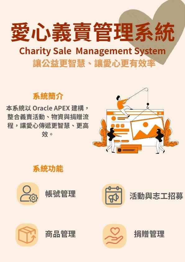202517-愛心義賣管理系統（Charity Sale Management System）