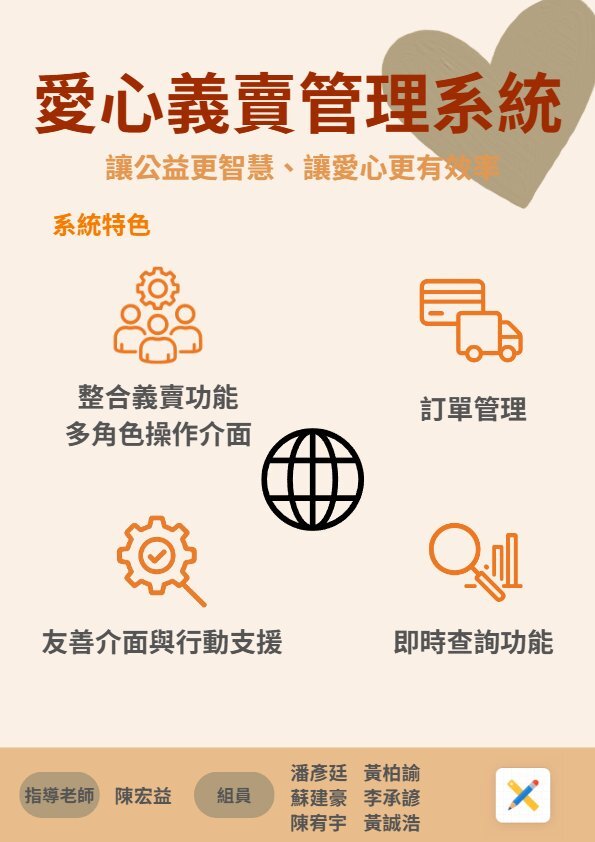 202517-愛心義賣管理系統（Charity Sale Management System）